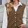 Button Down V-Neck Sweater Vest | Hanalas