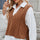 Cable-Knit V-Neck Sweater Vest | Hanalas