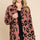 BOMBOM Animal Print Button Up Knit Shacket Trendsi Hanalas