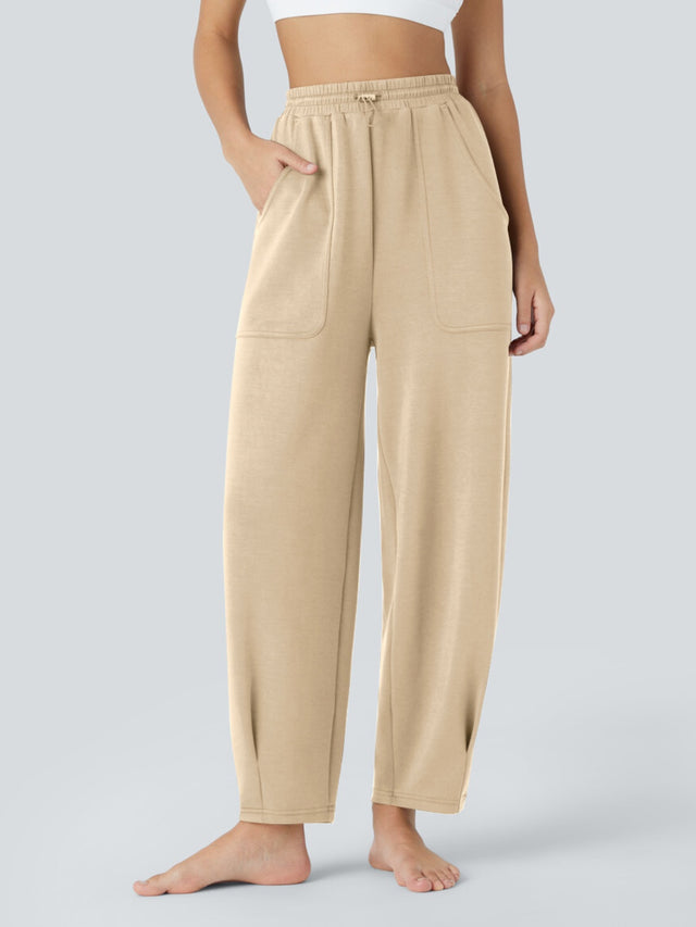 Lovelet Drawstring Pants with Pockets | Hanalas