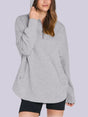 Quarter Zip Long Sleeve Hoodie | Hanalas