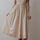 Scoop Neck Ribbed Bodice Sleeveless Midi Tank Dress | Hanalas