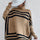 Striped Turtleneck Batwing Sleeve Sweater with Pockets | Hanalas