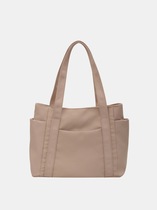 Oxford Cloth Tote Bag with Zipper Trendsi Hanalas