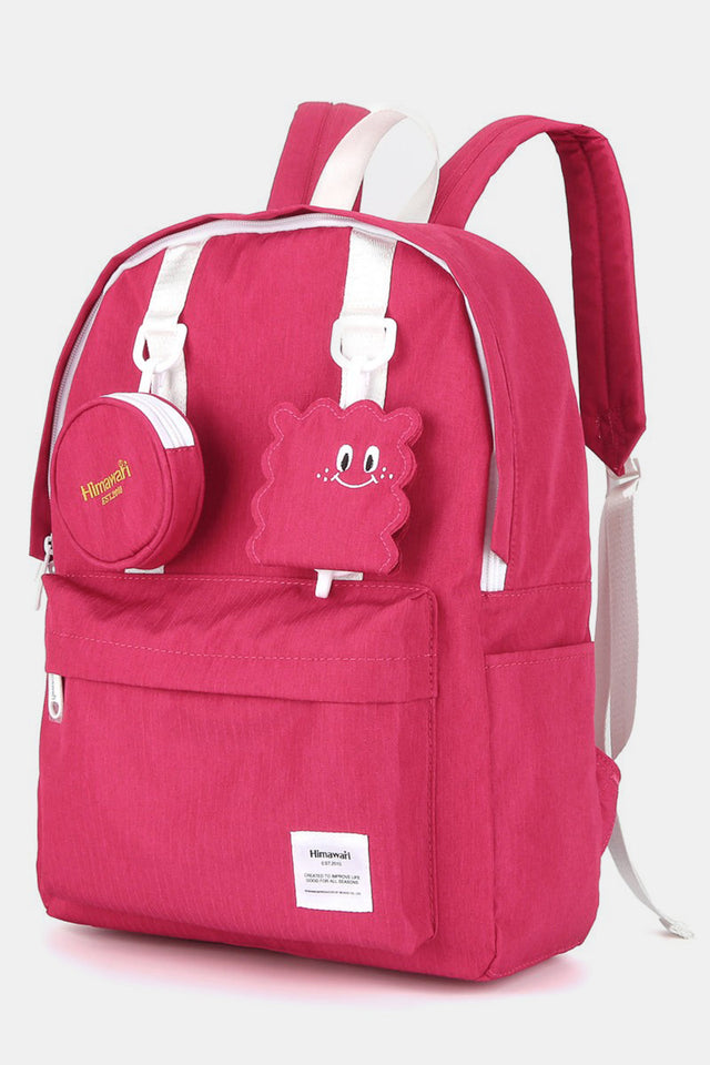 Himawari Waterproof Canvas Backpack Bag with Removable Coin Purse Trendsi Hanalas