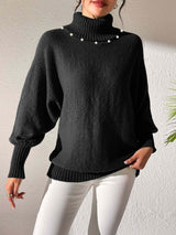 Turtleneck Long Sleeve Sweater