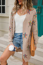 Angel Wings Star Open Front Long Sleeve Cardigan Trendsi Hanalas