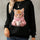 Cat Round Neck Long Sleeve Sweatshirt | Hanalas