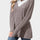 Lace Detail V-Neck Long Sleeve T-Shirt | Hanalas