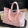 Corduroy Solid Large Tote Bag Trendsi Hanalas