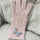 Thermal Pearl Detail Bow Five-Finger Gloves | Hanalas