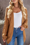 Cable-Knit Open Front Cardigan | Hanalas