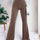 High Waist Flare Pants Trendsi Hanalas