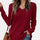 V-Neck Long Sleeve T-Shirt | Hanalas