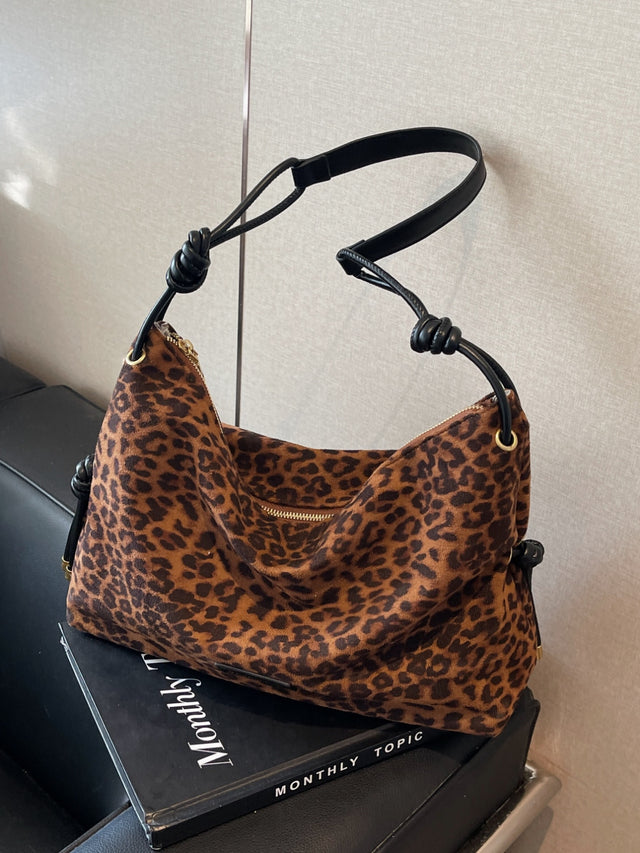 Suede Large Shoulder Bag Trendsi Hanalas