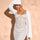 Openwork Square Neck Flare Sleeve Cover-Up Dress | Hanalas