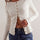 Button Up Round Neck Long Sleeve Cardigan Trendsi Hanalas