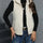 Zip Up Turtleneck Sherpa Vest Coat with Pockets | Hanalas