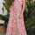 Floral Lace Tied Strap Square Neck Dress with Pockets | Hanalas