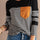 Striped Round Neck Long Sleeve T-Shirt | Hanalas