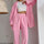 Basic Bae Buttery-Soft V-Neck Button Up Top and Pants Set | Hanalas