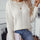 Cable-Knit Round Neck Long Sleeve Sweater Trendsi Hanalas