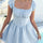 Devine Ruched Puff Sleeve Mini Dress | Hanalas