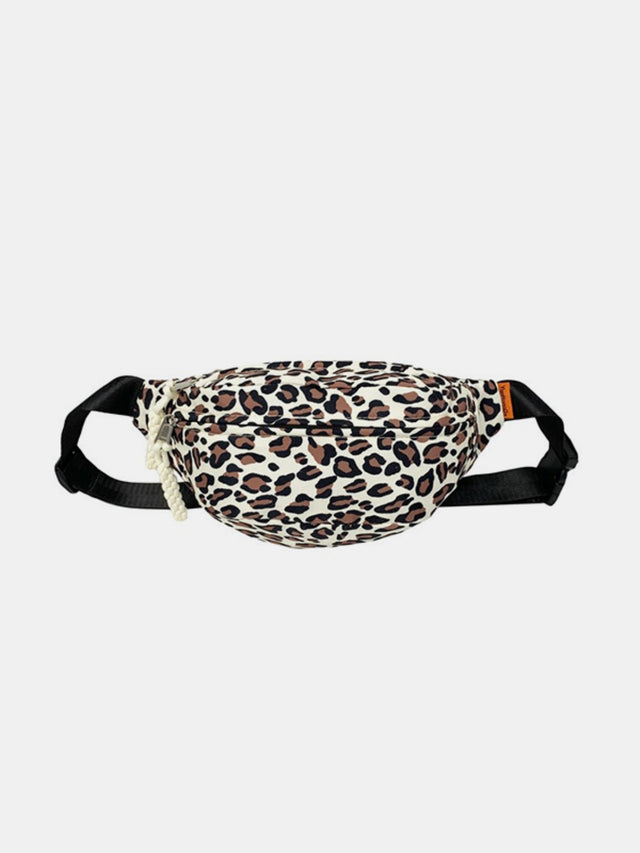 Leopard Nylon Crossbody Bag Trendsi Hanalas