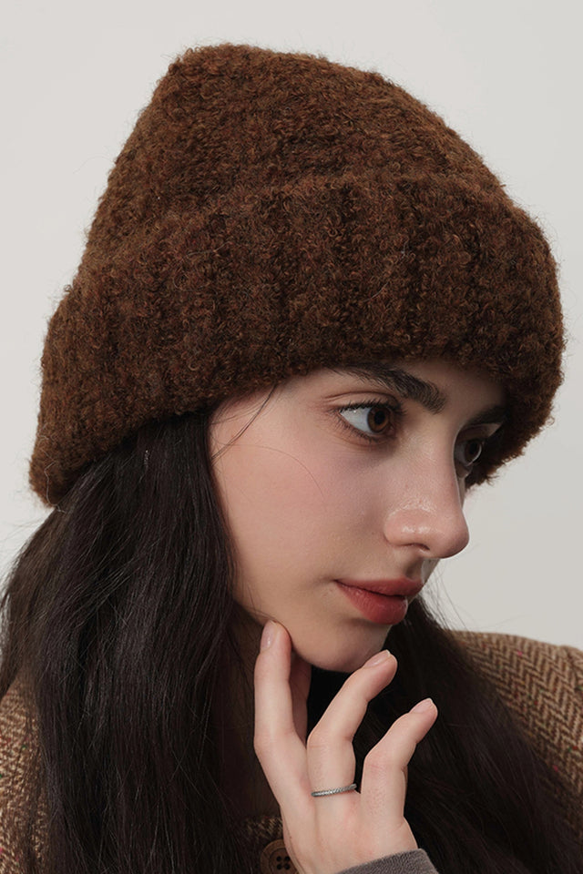 Solid Color Thermal Knit Hat | Hanalas