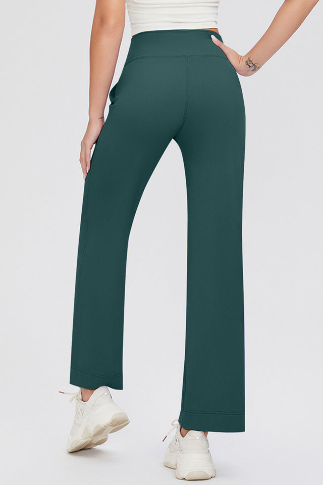 Basic Bae Full Size Drawstring High Waist Pants with Pockets | Hanalas