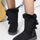 Bow Thermal Faux Fur Suede Boots | Hanalas