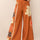 Printed Elastic Waist Wide Leg Pants | Hanalas