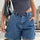 Washed High Rise Denim Shorts | Hanalas
