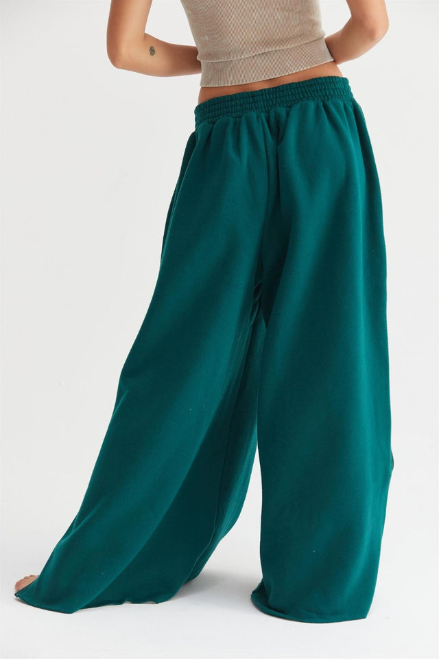 HYFVE Wide-Leg Side Zipper Sweatpants | Hanalas