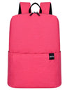 Solid Color Nylon Backpack Bag | Hanalas