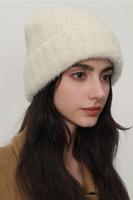 Solid Color Thermal Knit Hat | Hanalas