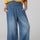 Smocked Wide Leg Jeans | Hanalas
