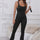 Scoop Neck Wide Strap Active Jumpsuit Trendsi Hanalas