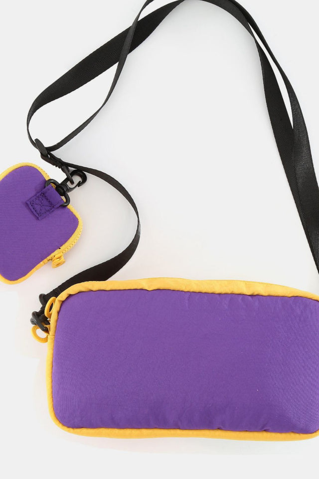 Himawari Removable Strap Nylon Crossbody Bag with EarPods Bag | Hanalas