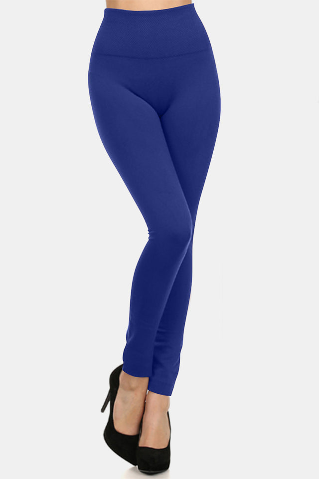 Yelete Seamless High Waist Fleece Leggings | Hanalas