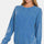 Zenana Washed Round Neck Dropped Shoulder Sweatshirt | Hanalas