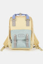 Himawari Contrast Water and Scratch-Resistant Nylon Backpack Bag Trendsi Hanalas