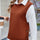 Buttoned Round Neck Sweater Vest | Hanalas