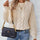 Cable-Knit Round Neck Long Sleeve Sweater Trendsi Hanalas