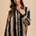 Annie Wear Striped Dropped Shoulder Button Up Shirt | Hanalas