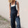 Oh Full Size Plaid Wide Leg Overalls with Pockets | Hanalas