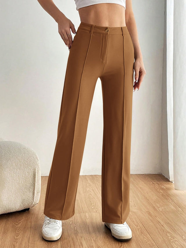 High Waist Wide Leg Pants | Hanalas