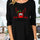 Full Size Reindeer Round Neck Long Sleeve T-Shirt | Hanalas