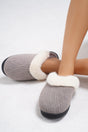 Thermal Faux Fur Round Toe Slippers | Hanalas