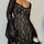 Lace Sweetheart Neck Flare Sleeve Mini Dress | Hanalas